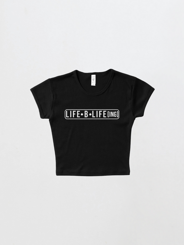 Snip Crop – Fitted Short-Sleeve Crop Top