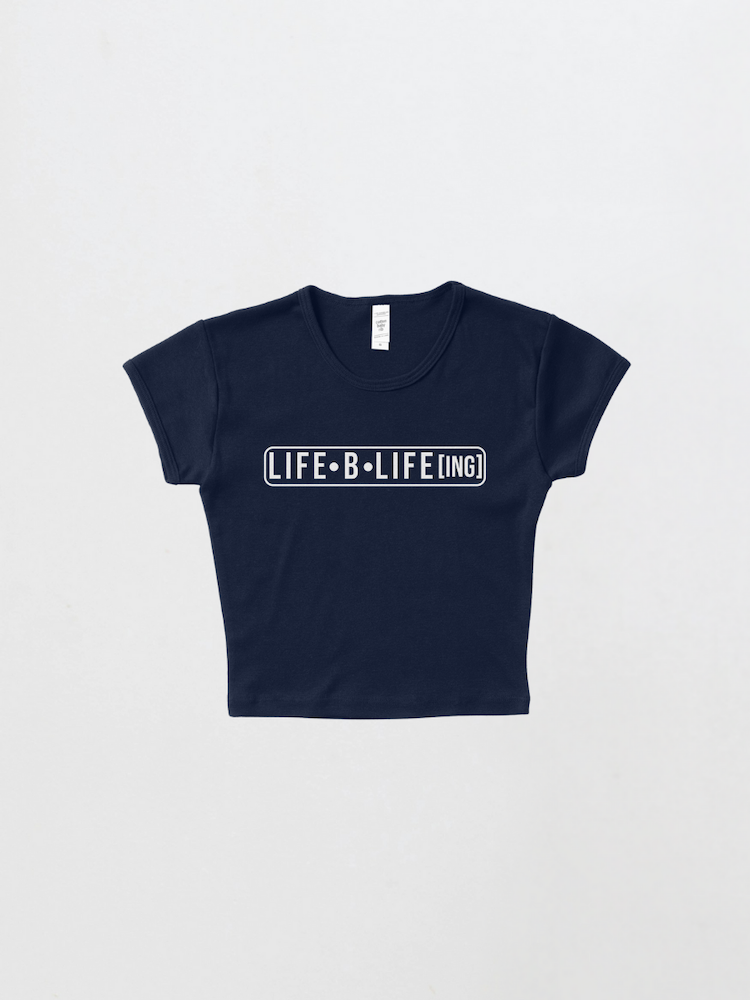 Snip Crop – Fitted Short-Sleeve Crop Top