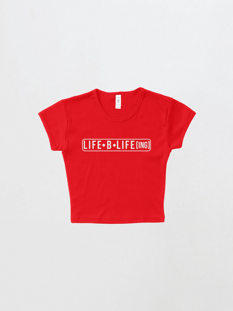 Snip Crop – Fitted Short-Sleeve Crop Top