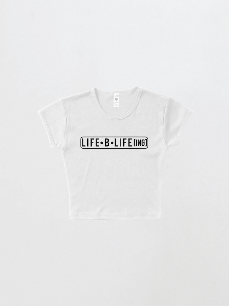 Snip Crop – Fitted Short-Sleeve Crop Top