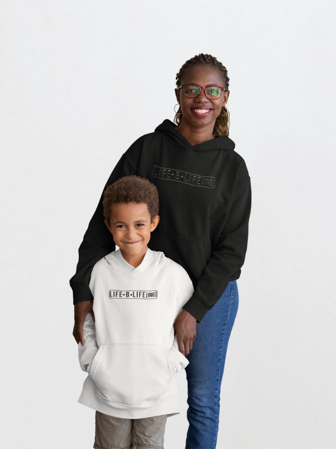 Puff Print Heavyweight Hoodie – Raised Letter Statement Hoodie