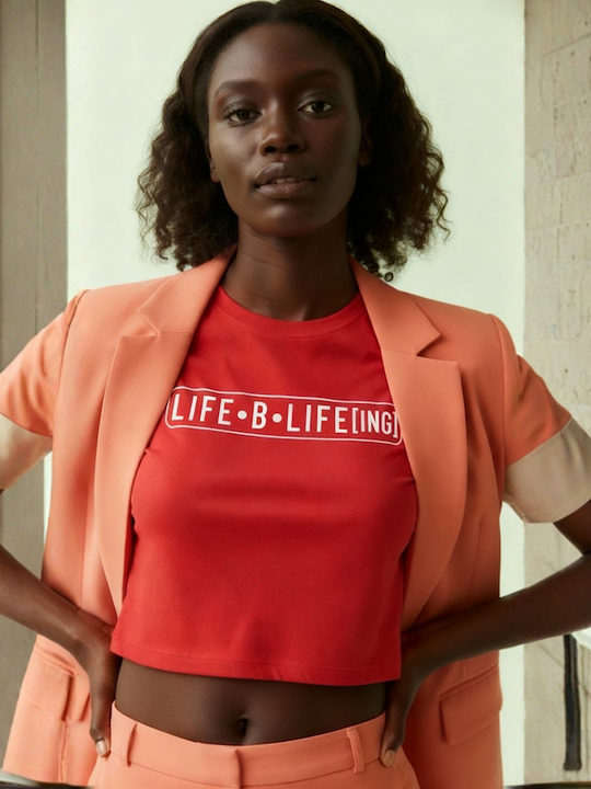 Snip Crop – Fitted Short-Sleeve Crop Top